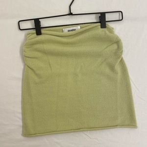 DANIELLE GUIZIO Knit Mini Skirt New